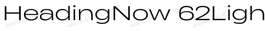 HeadingNow 62Light字体转换